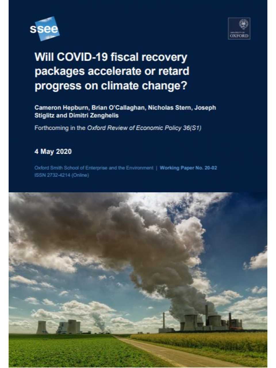AGGIORNAMENTO PERMANENTEVIA WEBThe post Covid-19 recovery: a transition towards cleaner technologies?
