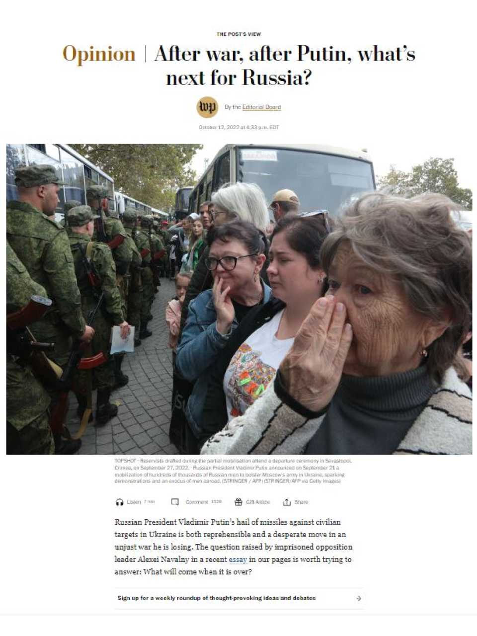 After war, after Putin, what’s next for Russia?