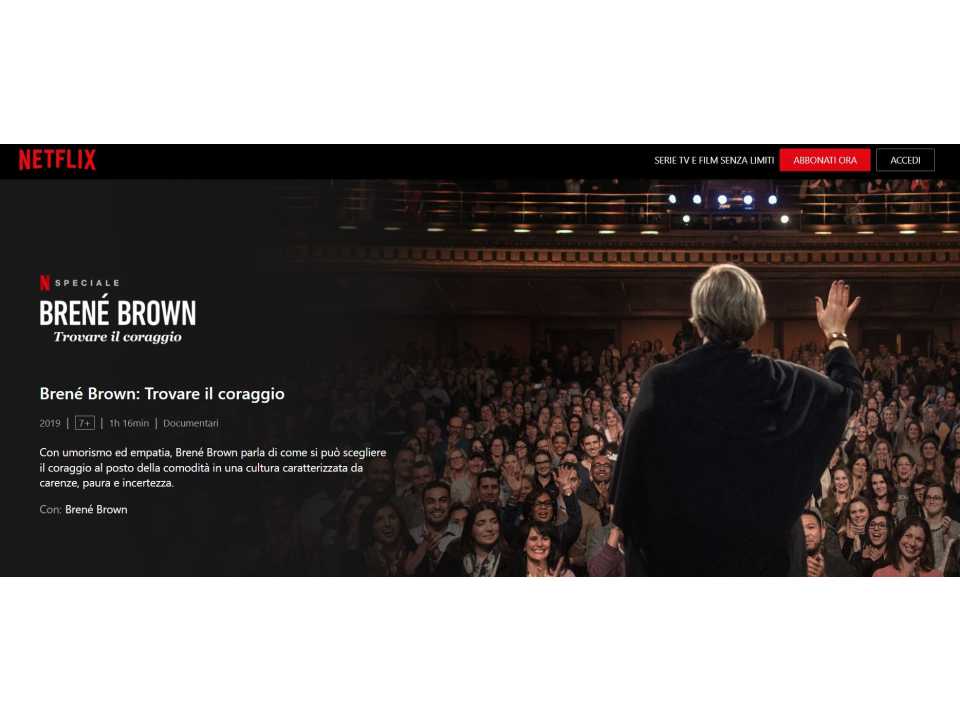 Brené Brown: Trovare il coraggio