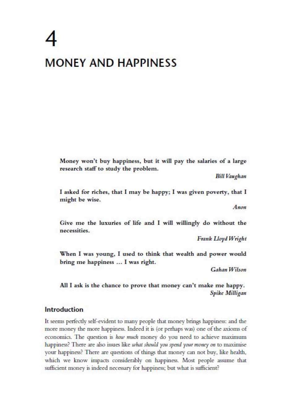 Money and Happiness - The New Psychology of Money