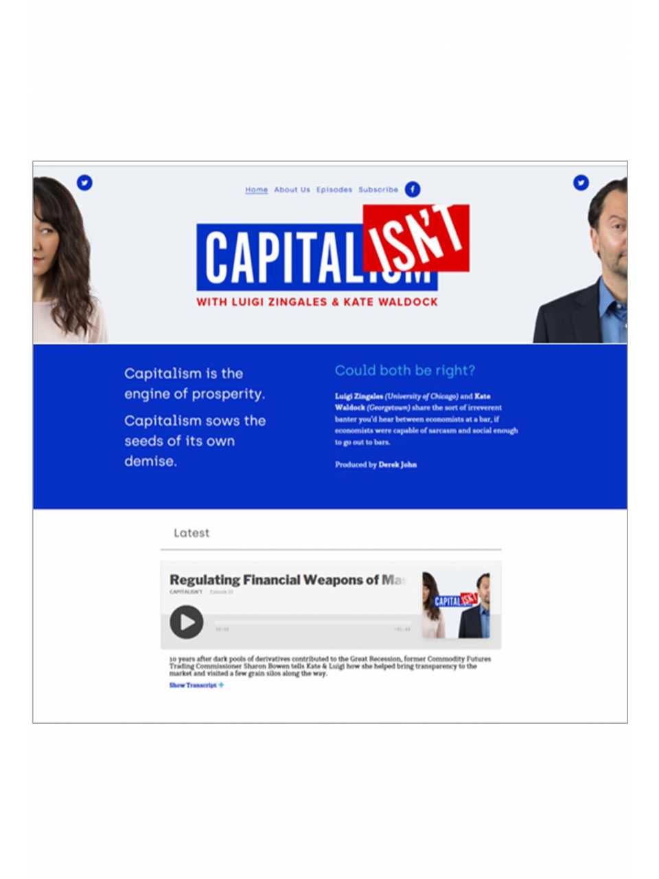 AGGIORNAMENTO PERMANENTEIN PRESENZA
Capitalismo: cosa funziona, cosa no e come migliorarlo