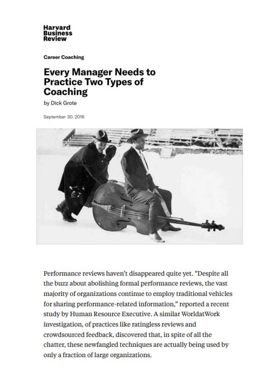 Every Manager Needs to Practice Two Types of Coaching