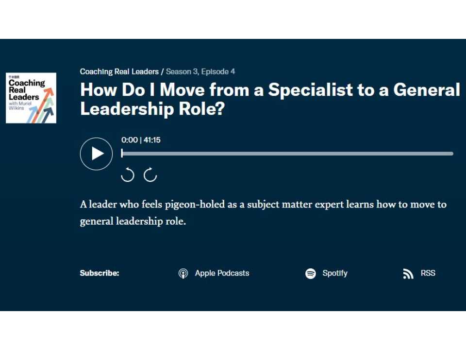 TEHA LIVEVIA WEB
Management insights from the best musicians: Bach, the specialist