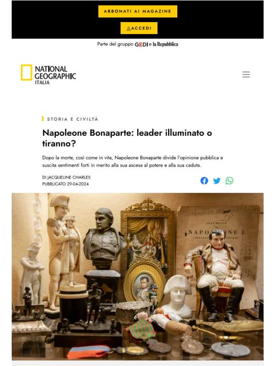 Napoleone Bonaparte: leader illuminato o tiranno?