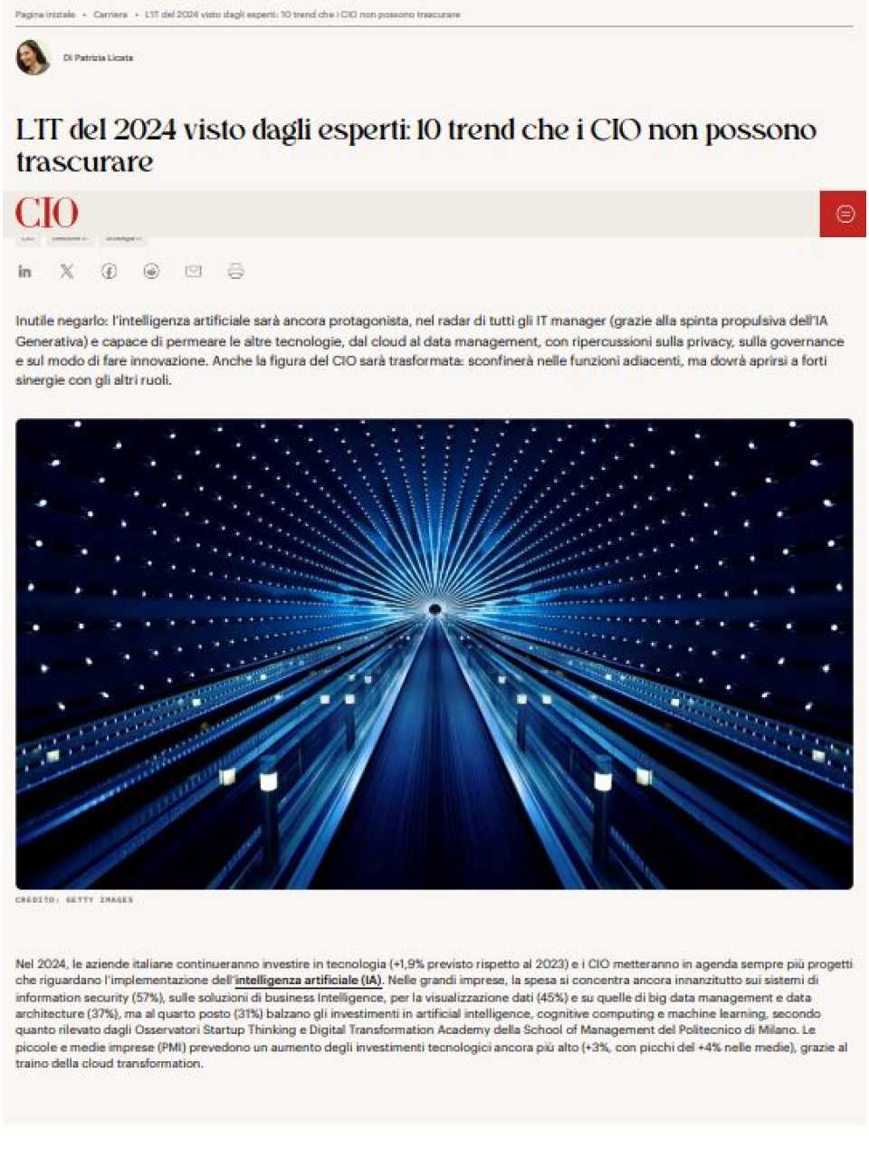 TEHA LIVEVIA WEB
Affrontare le sfide tecnologiche del futuro: IoT, Big Data ed Intelligenza Artificiale. L’esperienza di ATM