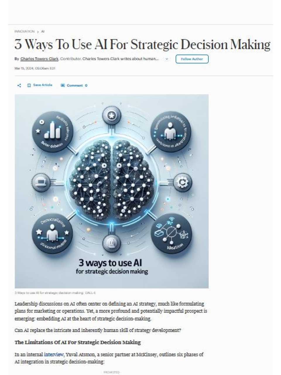 AGGIORNAMENTO PERMANENTEIN PERSON
Building corporate strategy in the age of AI: the future of decision-making