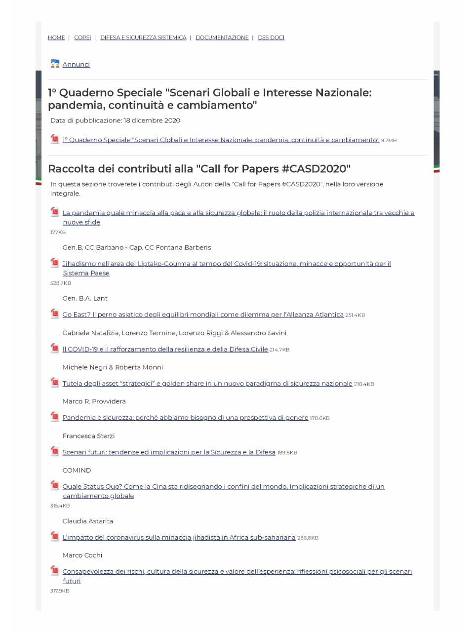 TEHA LIVEVIA WEBDifesa e sicurezza dell’Italia: strategie di sistema