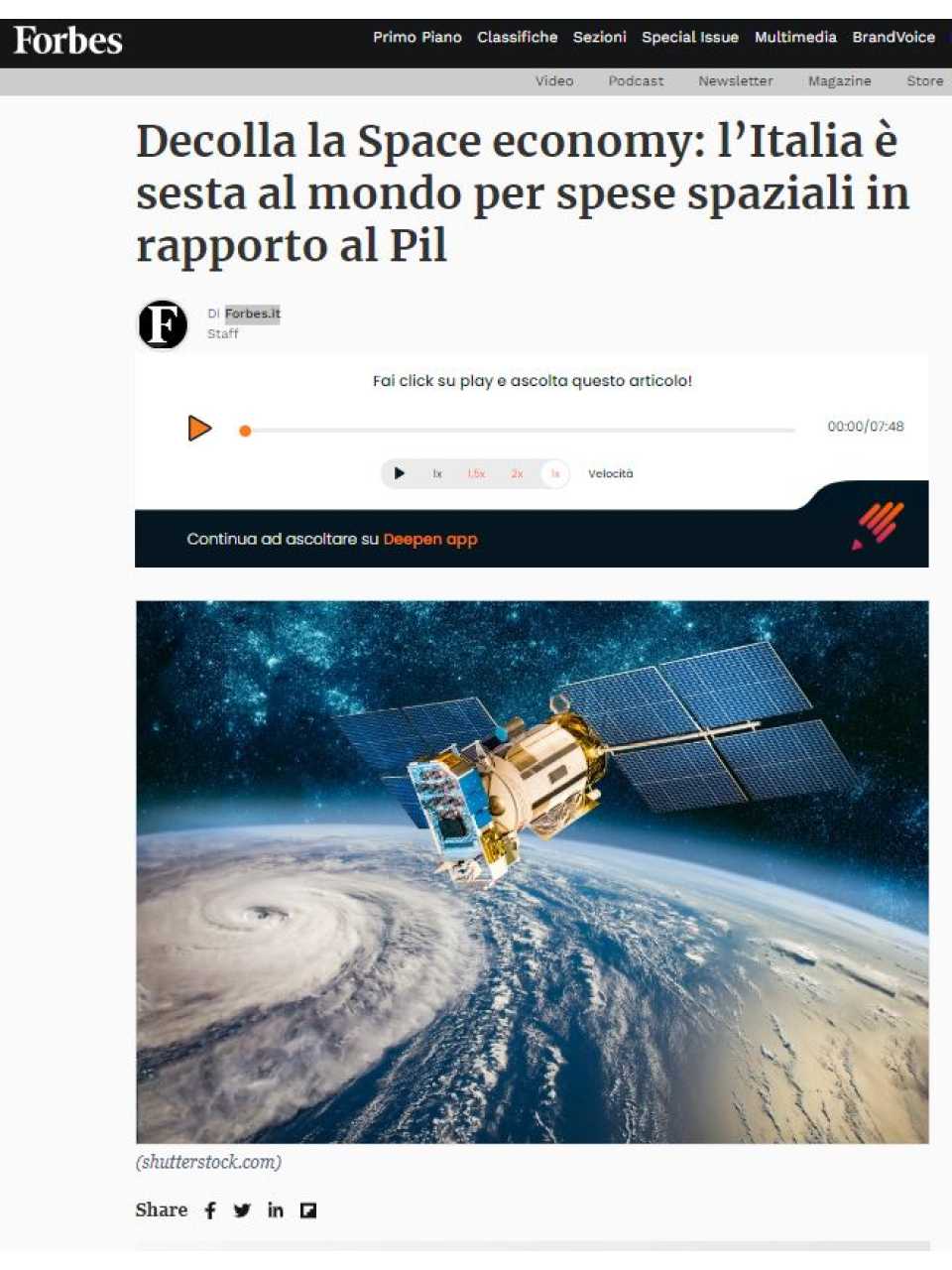 AGGIORNAMENTO PERMANENTEIN PRESENZA
Le sfide della Space Economy. Incontro con Roberto Battiston e visita al Rover Operations Control Center di Altec