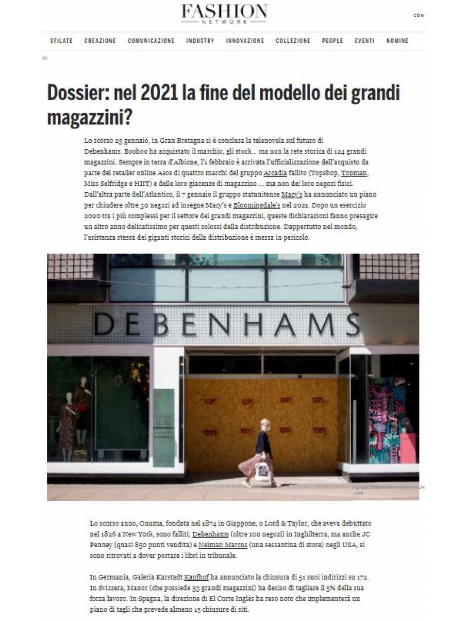 AGGIORNAMENTO PERMANENTEIN PERSON
Envisioning retail and e-commerce new-normal: emerging trends and future challenges