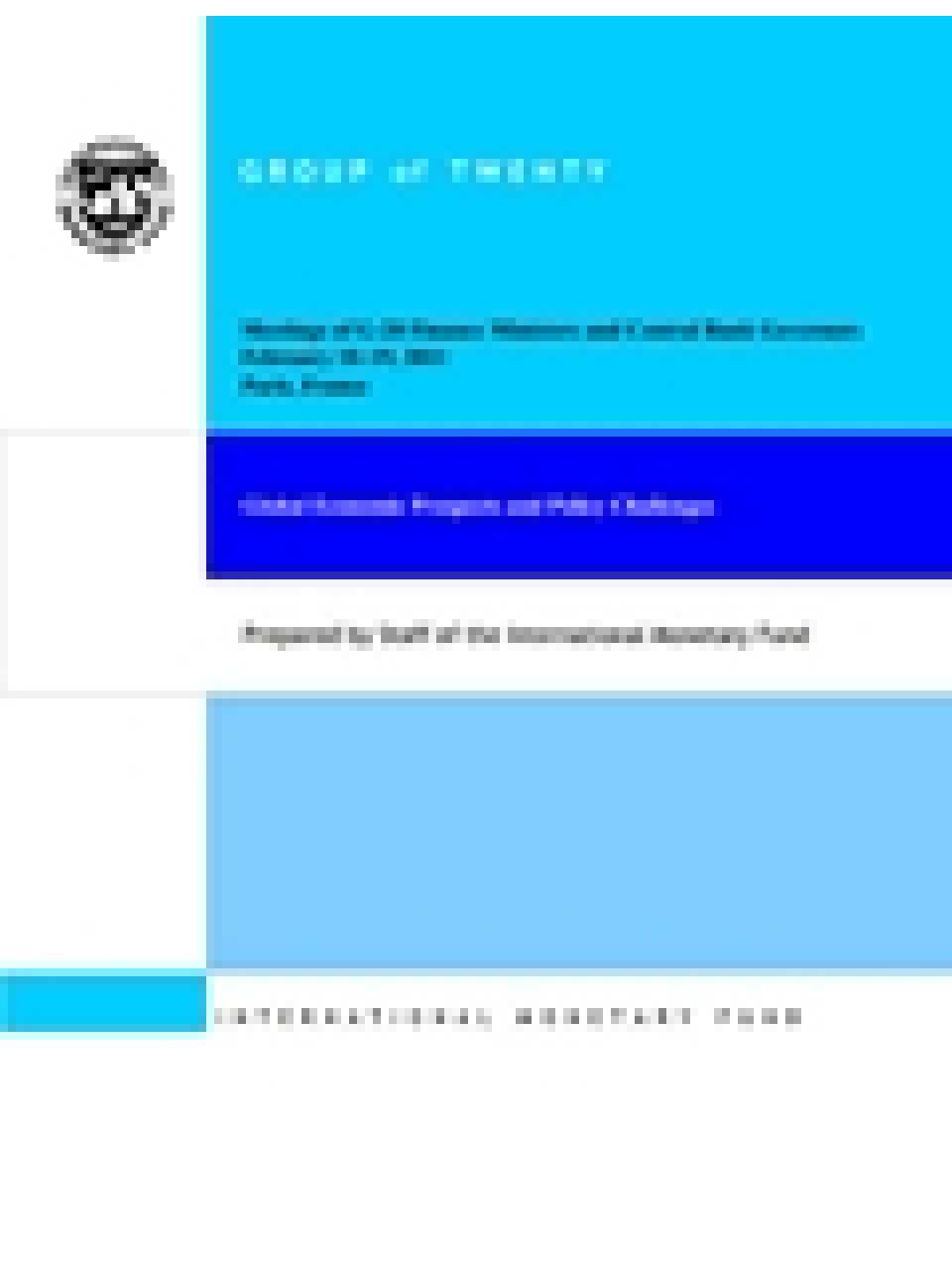 Meetings of g-20 finance ministers and central bank governors february 18-19,2011