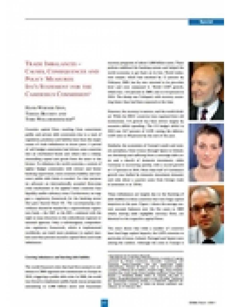 Trade imbalances - Causes, consequences and policy measures: ifo's statement for the camdessus commission