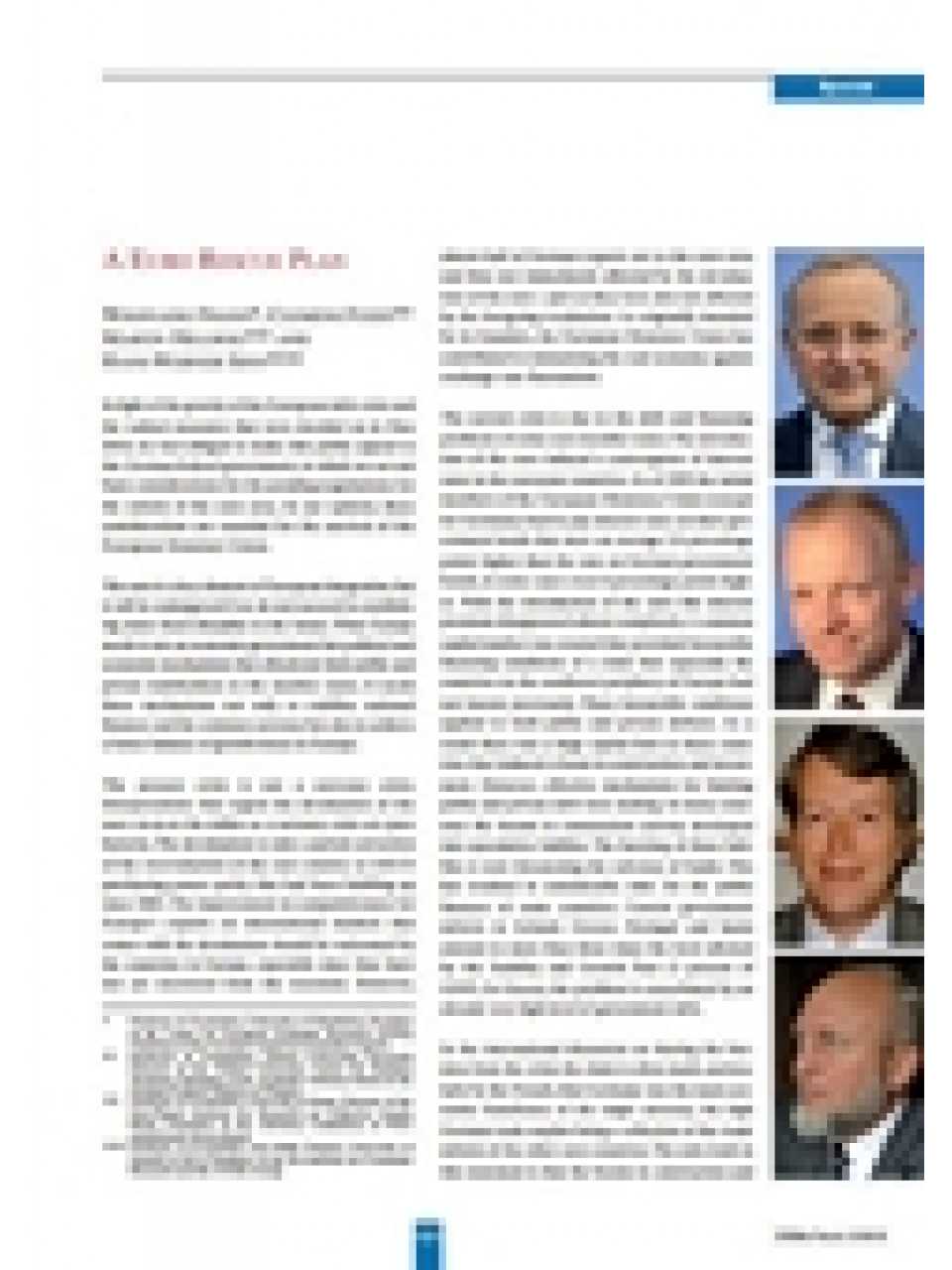 A euro rescue plan