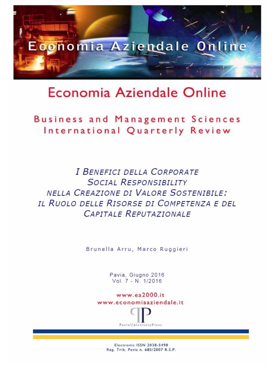 I Benefici della Corporate Social Responsibility nella Creazione di Valore Sostenibile