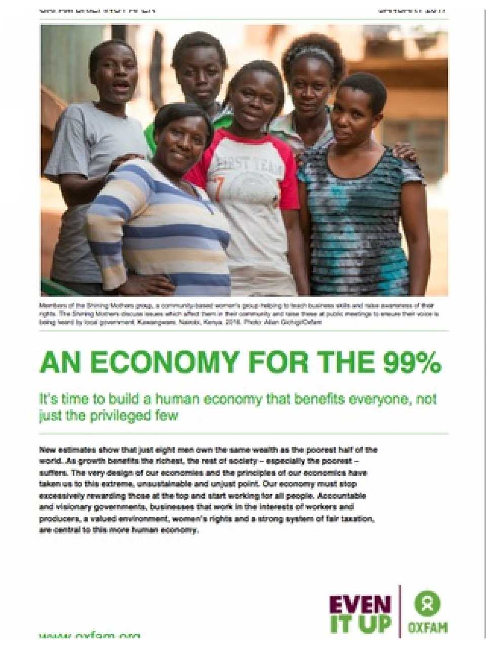 An Economy for the 99%
