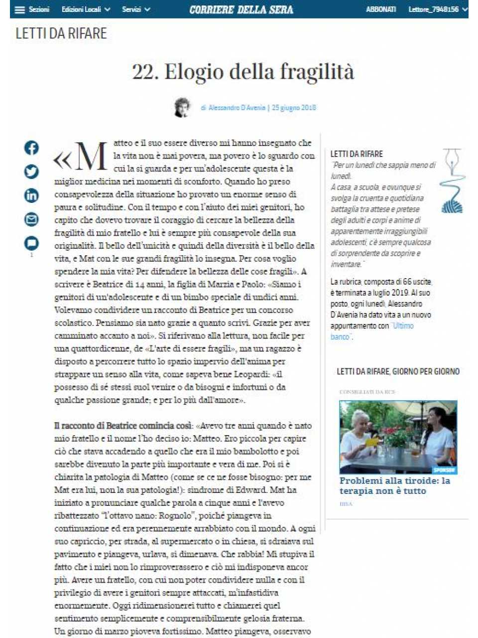 AGGIORNAMENTO PERMANENTEIN PRESENZA
Serata di fine anno.
Incontro con Alessandro D'Avenia: i ragazzi sono alieni.
Perché educare oggi è più difficile ma più entusiasmante di andare su Marte