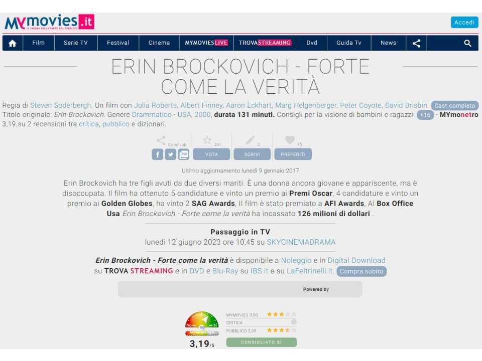 Erin Brockovich - Forte come la verità