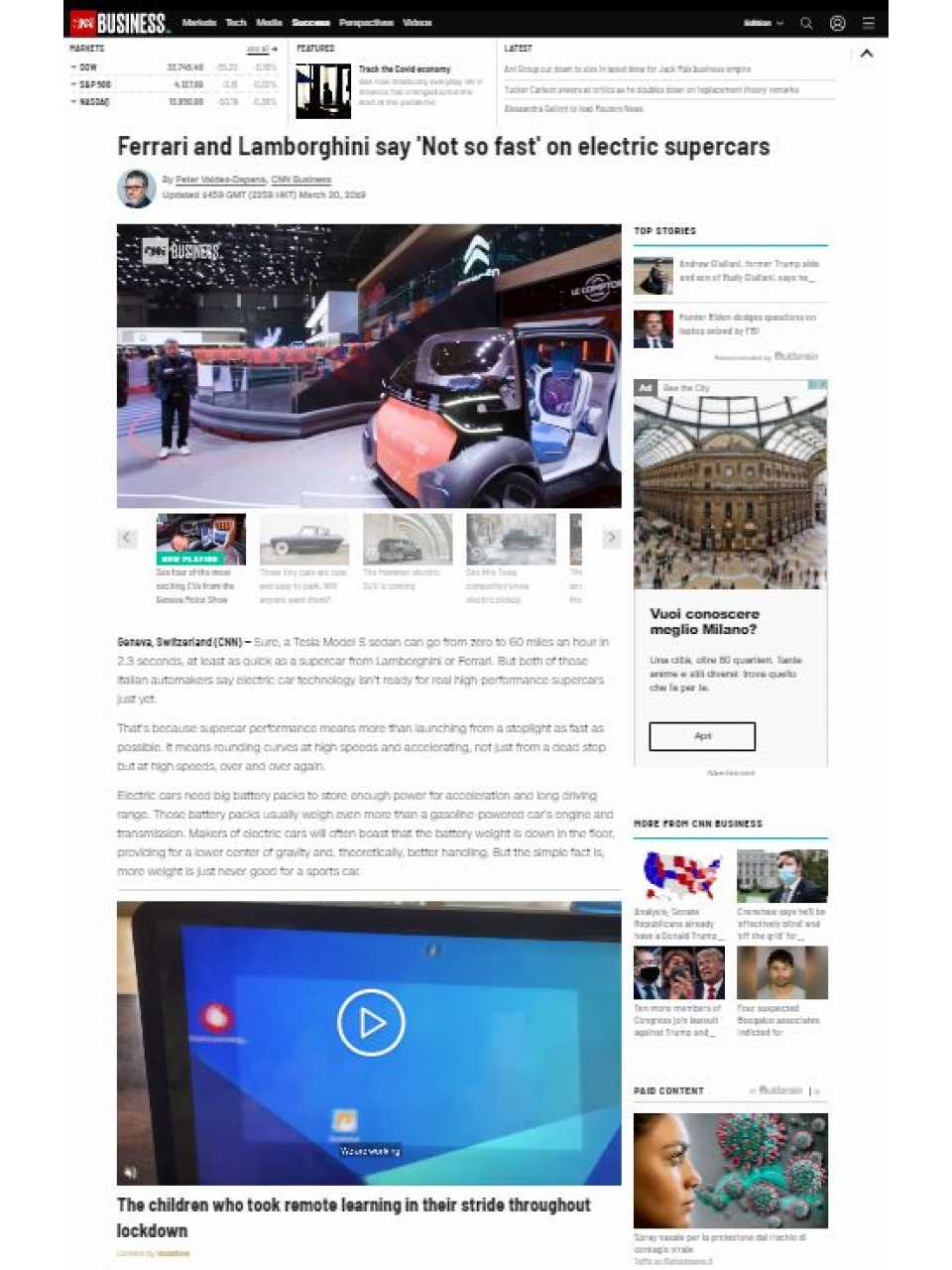 AGGIORNAMENTO PERMANENTEIN PRESENZA E VIA WEBInnovazione, tecnologia e mobilità del futuro: il punto di vista di Automobili Lamborghini