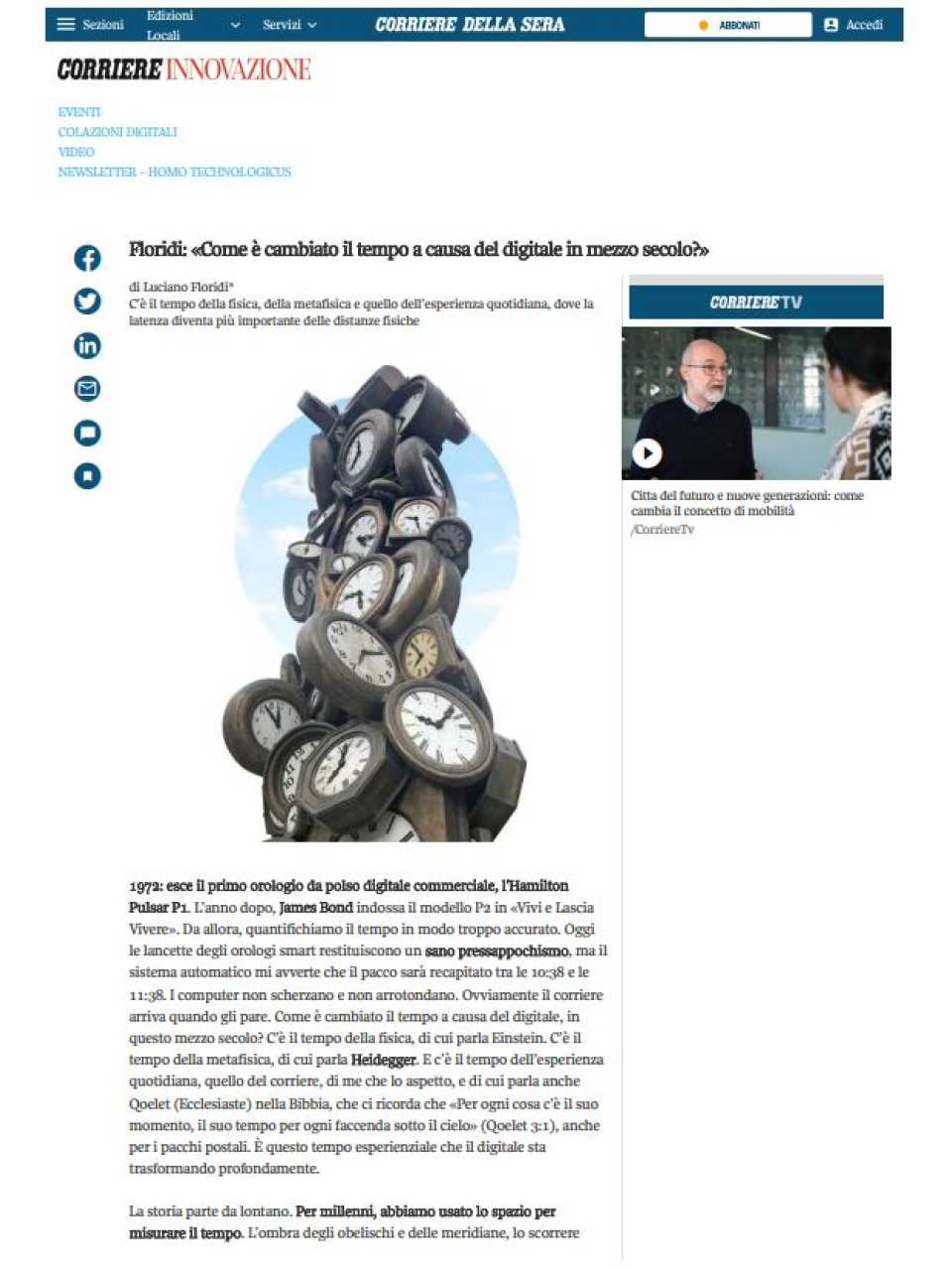 TEHA MANAGEMENT (*)IN PERSON AND VIA WEB
Think Ahead: transforming to meet future challenges