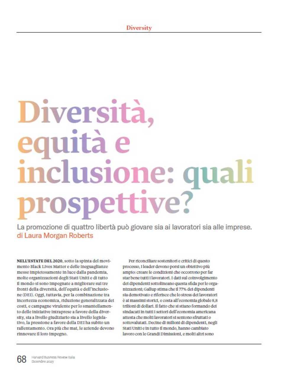 TEHA LIVEVIA WEB
WEBINAR LIVE FUORI PROGRAMMA
Women in leadership: esperienze di crescita professionale