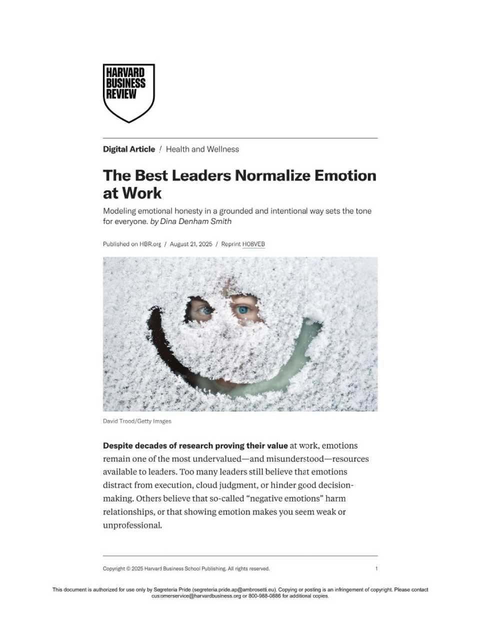 The best leaders normalize emotion at work