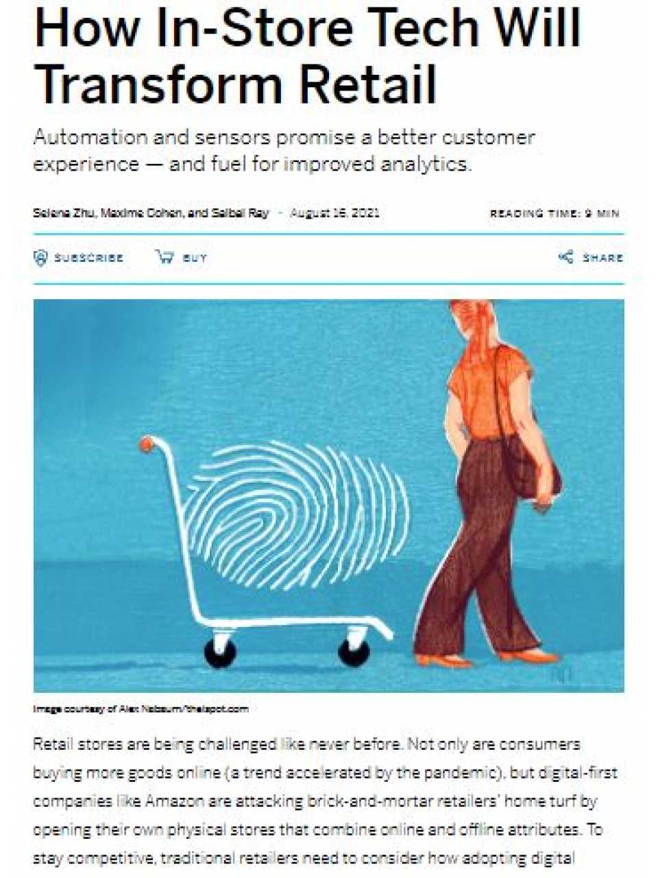 How in-store tech will transform retail