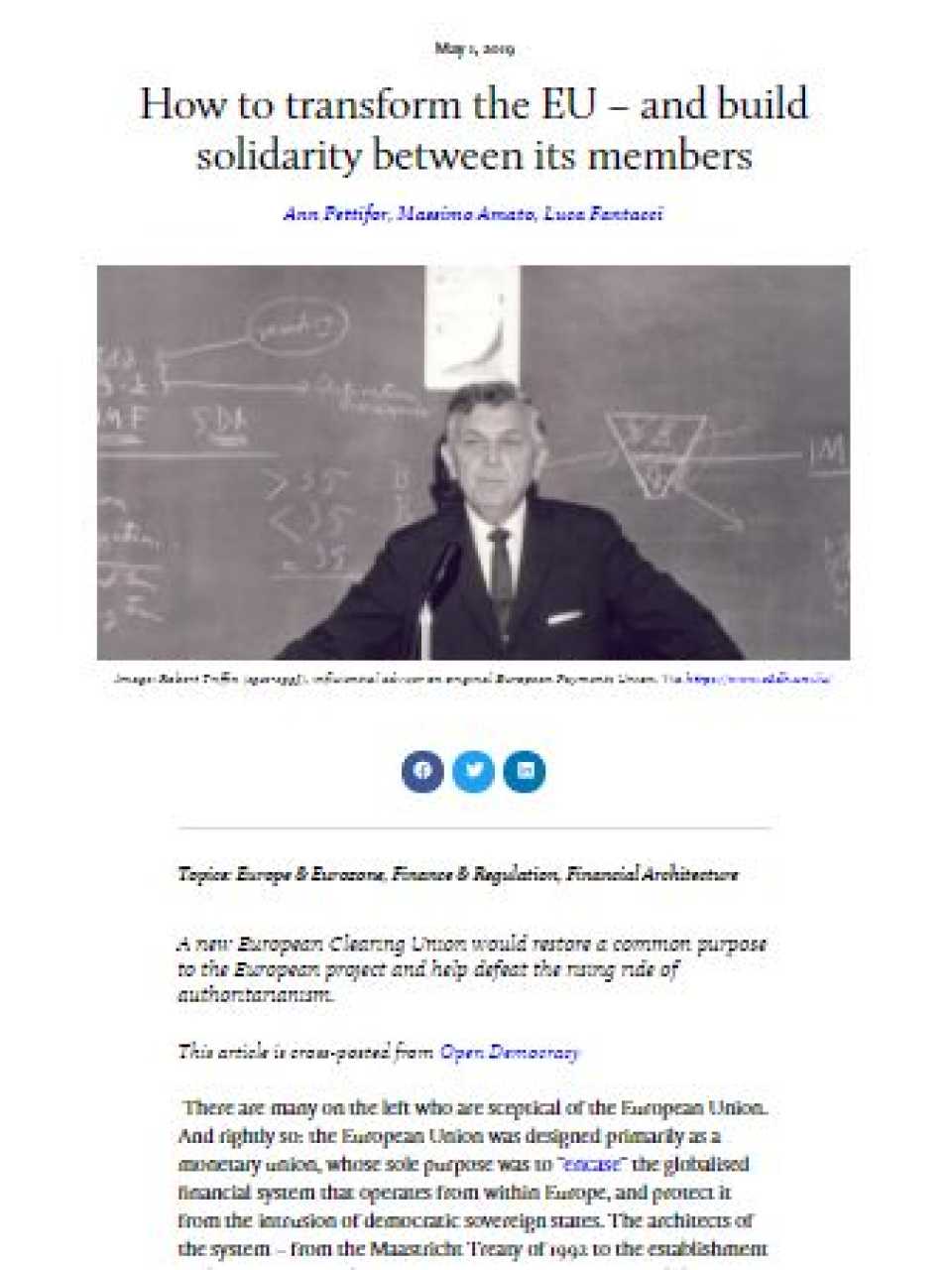 AGGIORNAMENTO PERMANENTEVIA WEB
Anteprima del Workshop
“Lo scenario dell’economia e della finanza