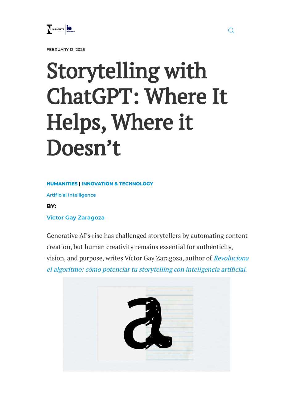 Storytelling with ChatGPT: where it helps, where it doesn’t