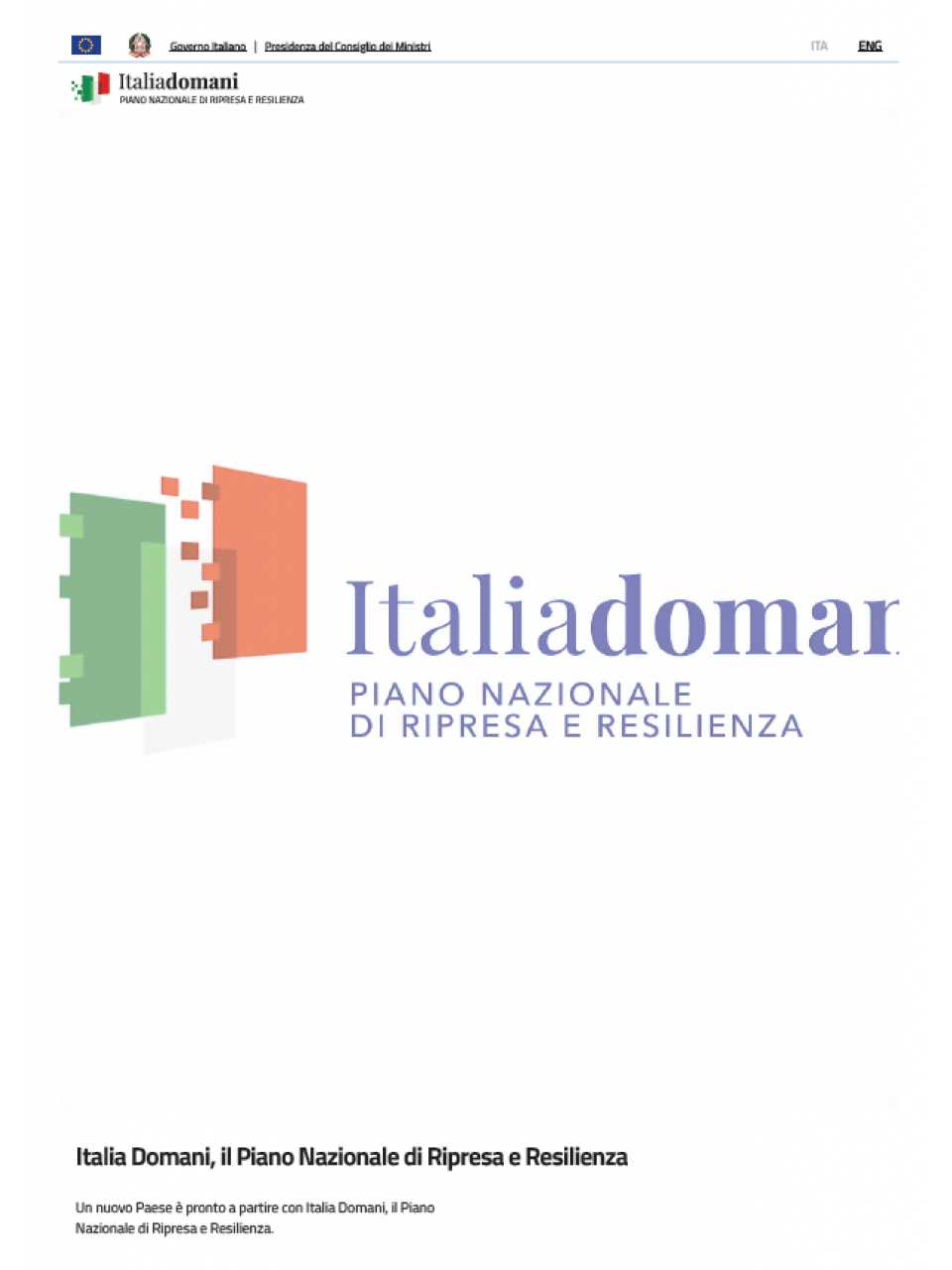 AGGIORNAMENTO PERMANENTEIN PRESENZA
Prospettive del PNRR e opportunità per le imprese
