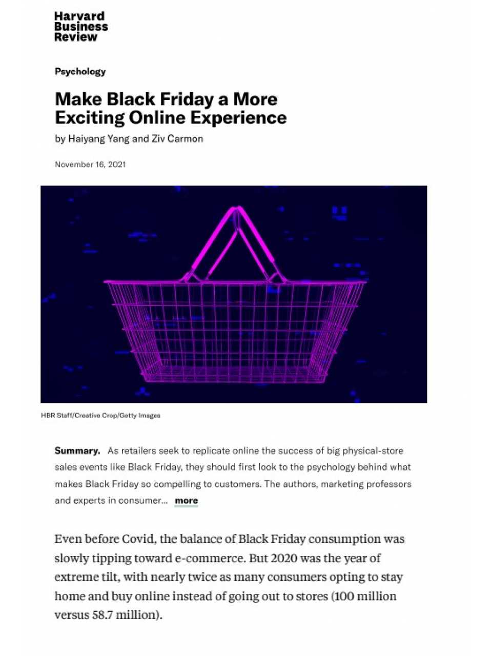 Make Black Friday a More Exciting Online Experience