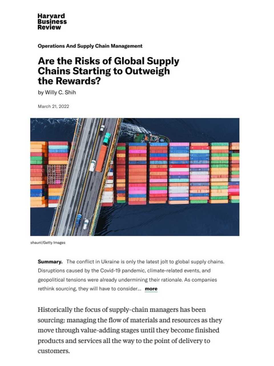 AMBROSETTI LIVEVIA WEB
Reshaping supply chain. Diventare più agili e flessibili per superare le disruption