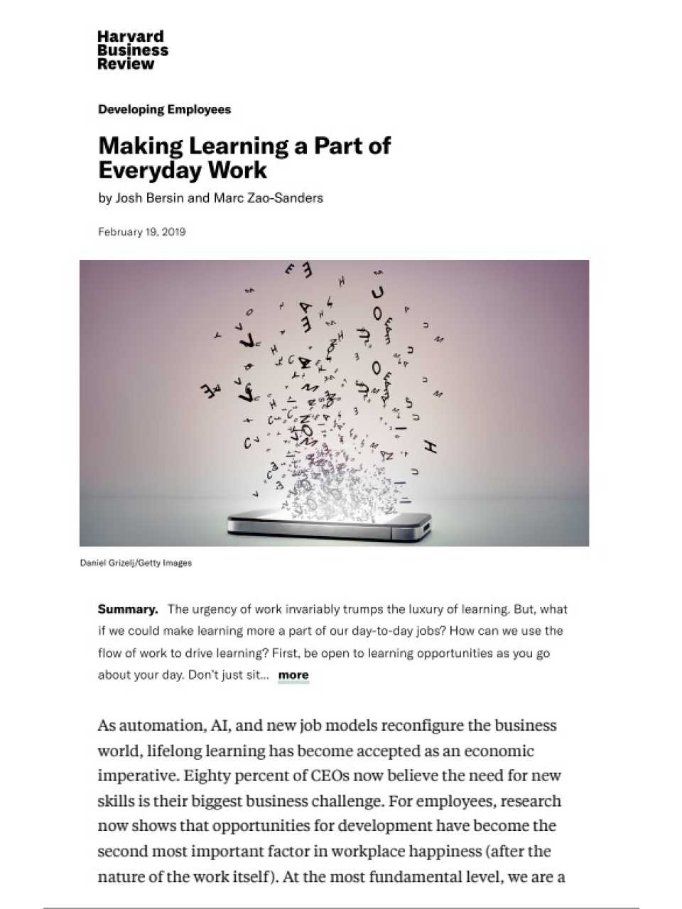AGGIORNAMENTO PERMANENTEIN PRESENZA
Future-ready organizations: il ruolo chiave del Continuous learning per la crescita delle persone e del business