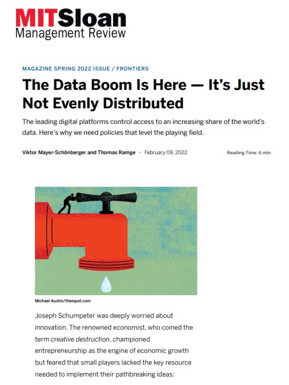 The data boom is here - It’s just not evenly distributed