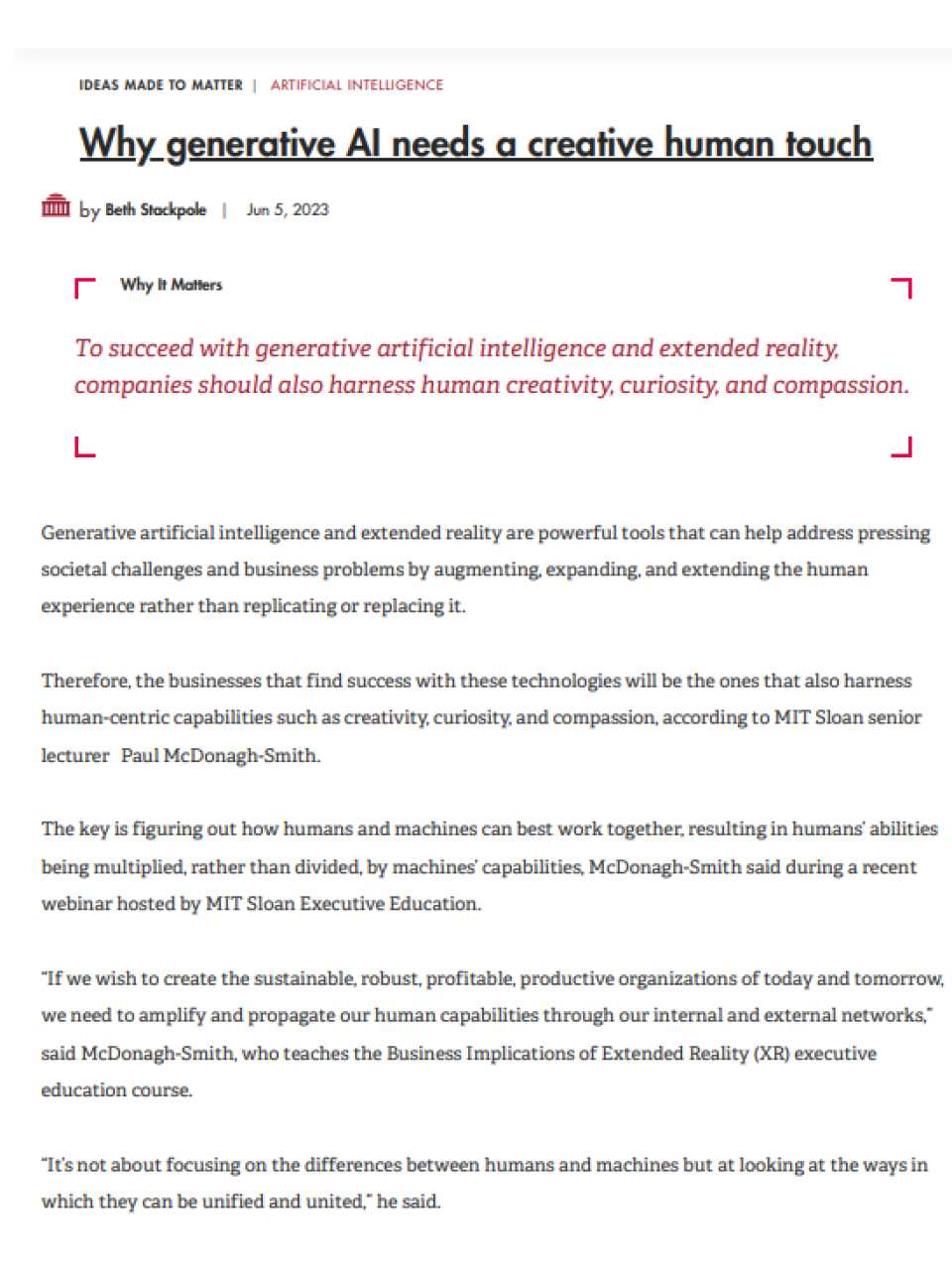 AMBROSETTI LIVEVIA WEB
Il ruolo dell’intuito umano nell’era dell’Intelligenza Artificiale