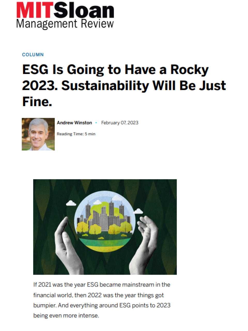 GLOBAL SUMMITIN PRESENZA E VIA WEB
Sustainability Global Summit 2023.
Winning the challenges ahead for companies