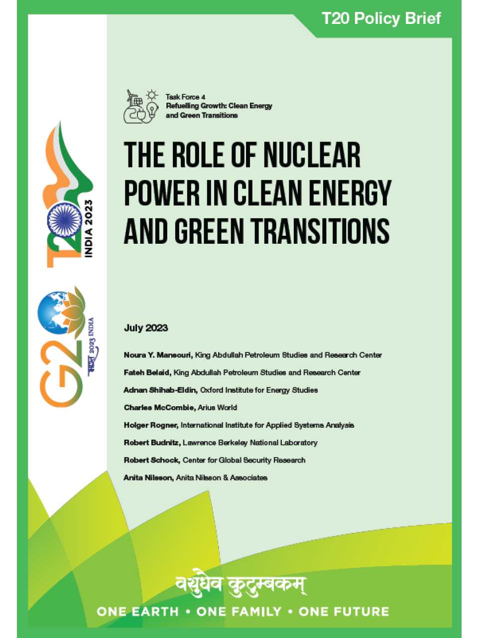 The role of nuclear power in clean energy and green transitions