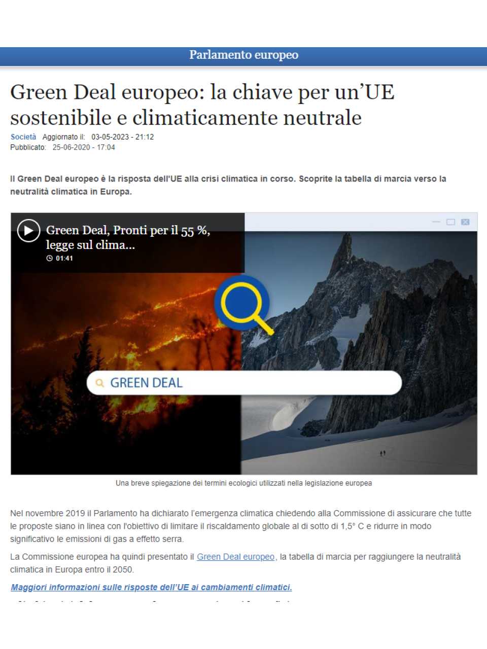 AGGIORNAMENTO PERMANENTEIN PRESENZA
Business e sostenibilità: nuovi rischi (e opportunità) per le aziende, fra stravolgimenti e vincoli ambientali