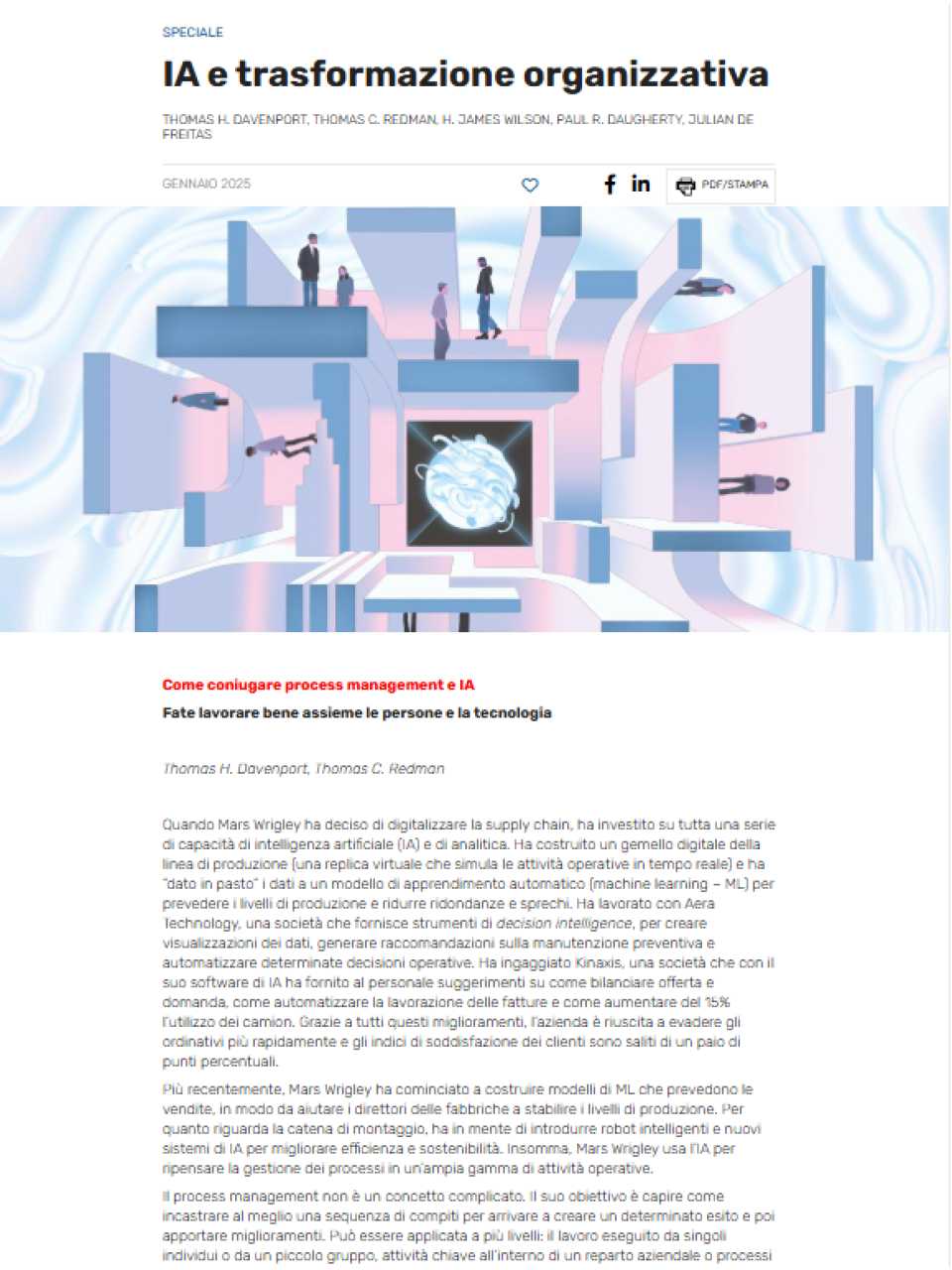 AGGIORNAMENTO PERMANENTEIN PRESENZA
Smart management e algoritmi: la scienza del decidere nell’era dell’Intelligenza Artificiale (con pranzo di networking)
