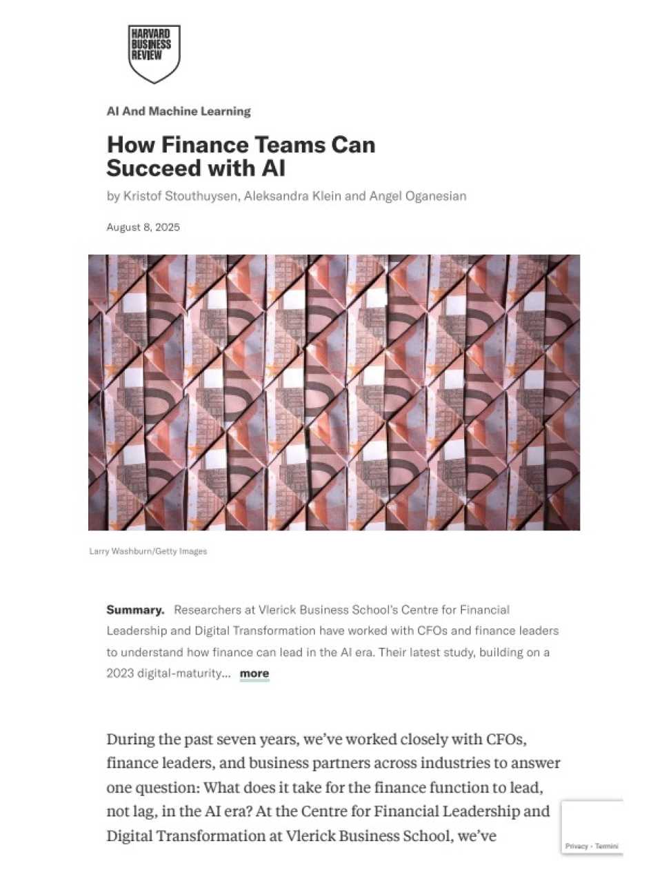 How finance teams can succeed with AI
