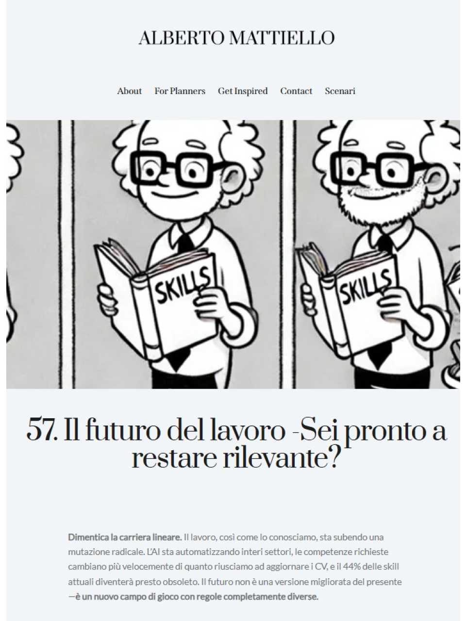 Il futuro del lavoro -Sei pronto a restare rilevante?