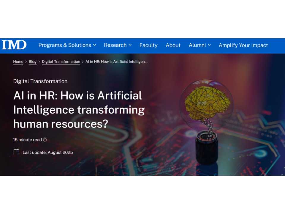 AGGIORNAMENTO PERMANENTEIN PRESENZA
Gen AI for the HR function: current deployments and future trends (con pranzo di networking)