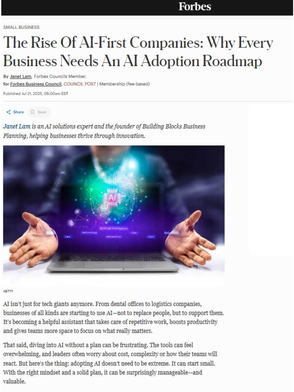 The rise of AI-first companies: why every business needs an AI adoption roadmap