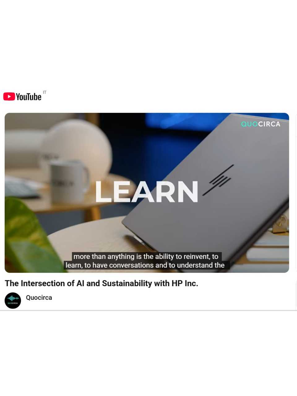 The intersection of AI and sustainability with HP Inc.