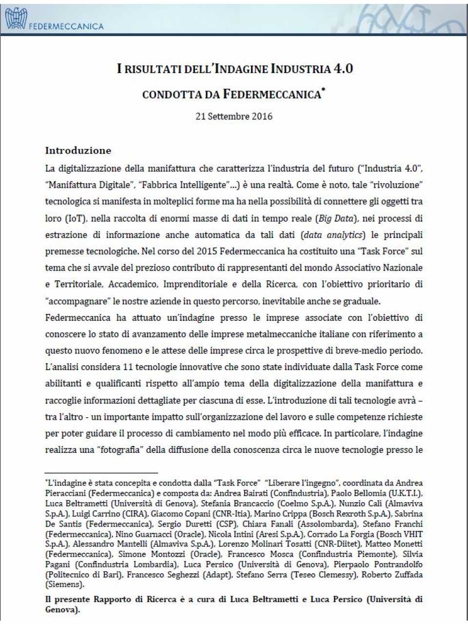 AGGIORNAMENTO PERMANENTEIN PRESENZA
Visita allo stabilimento Bosch di Cremona