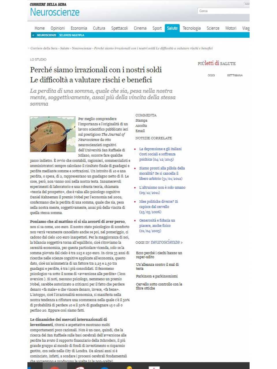 TEHA MANAGEMENT (*)IN PRESENZA
Emozioni e cervello: cosa si nasconde dietro le nostre decisioni