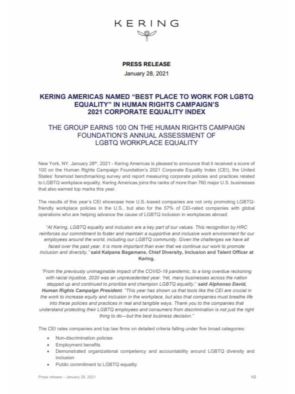 TEHA LIVEVIA WEBDiversity, inclusività e talento: 3 pilastri della strategia di Kering