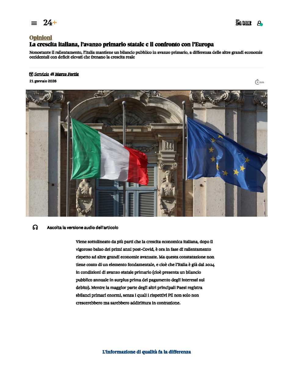 AGGIORNAMENTO PERMANENTEIN PRESENZA
Il cambio di paradigma dell’Italia e le sfide per il Piemonte