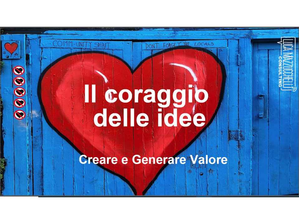 TEHA MANAGEMENT (*)IN PRESENZA
Creatività: come nascono idee e prodotti di successo