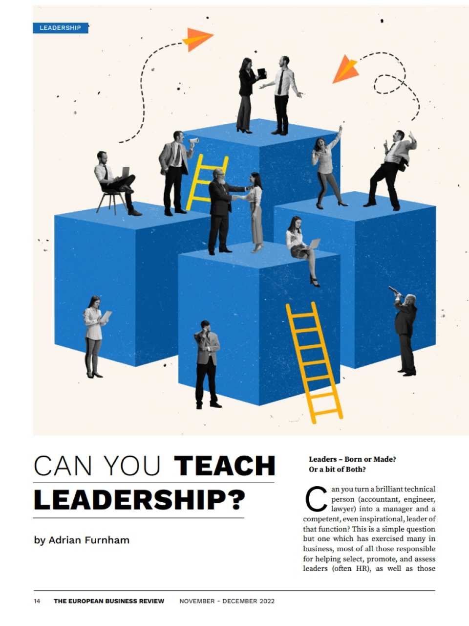 Can you teach leadership?