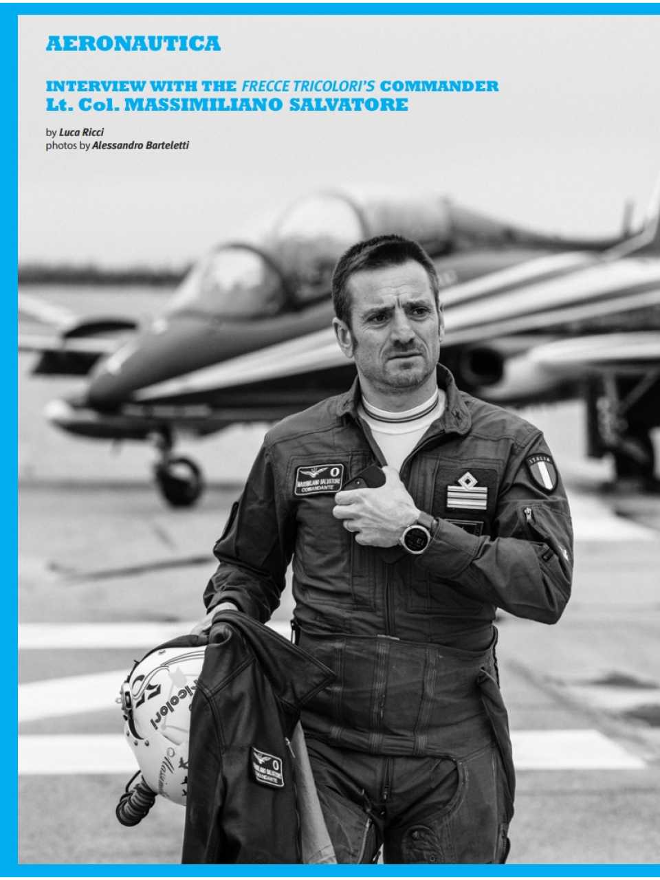 Intervista al Tenente Colonnello Massimiliano Salvatore