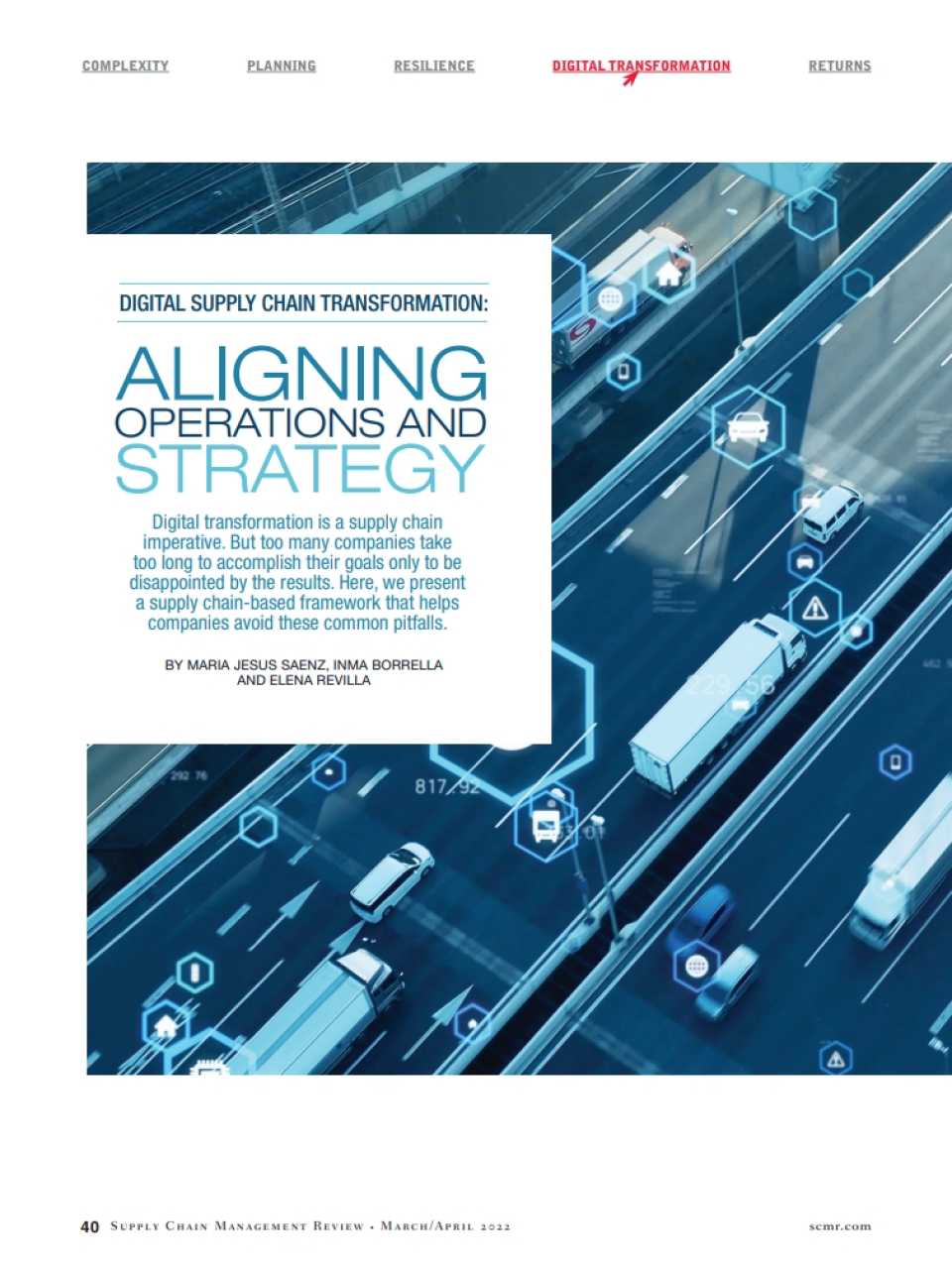 Digital Supply Chain Transformation: Aligning Operations and Strategy